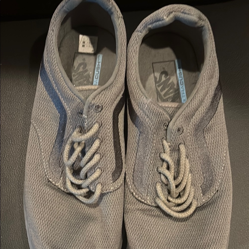 Vans Gray Sneakers Minimalist Design